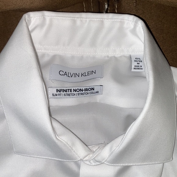Calvin Klein Slim Fit Dress Shirt - Picture 2 of 2